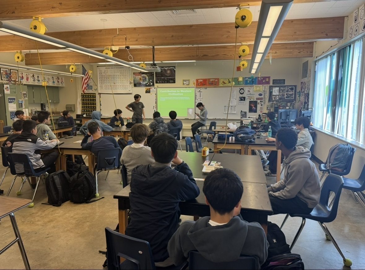 Kant lecture — full classroom view